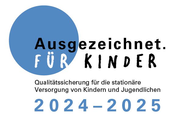 Siegel Ausgezeichnet für Kinder